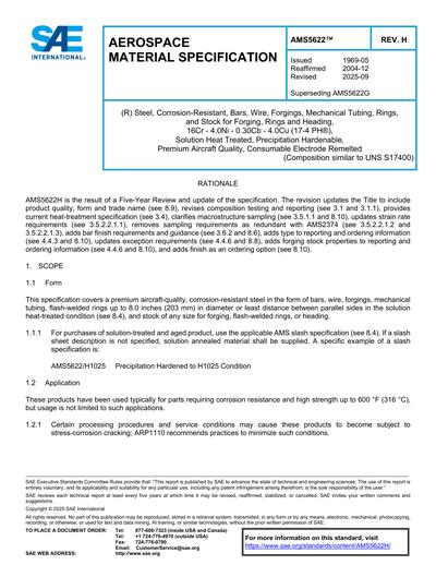 Standards PDF Cover Page