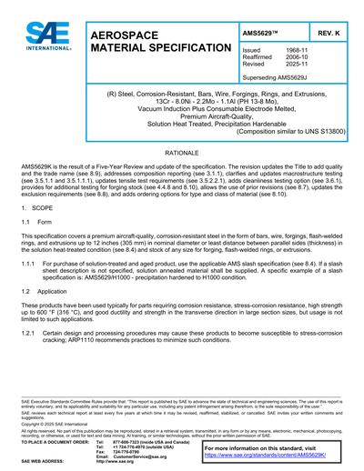 Standards PDF Cover Page