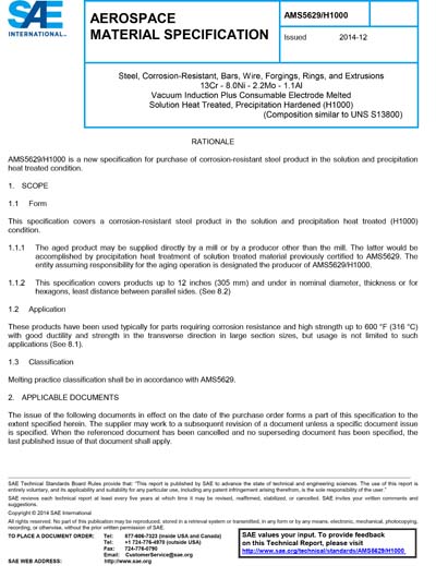 Standards PDF Cover Page