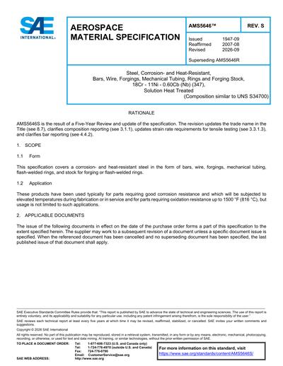 Standards PDF Cover Page