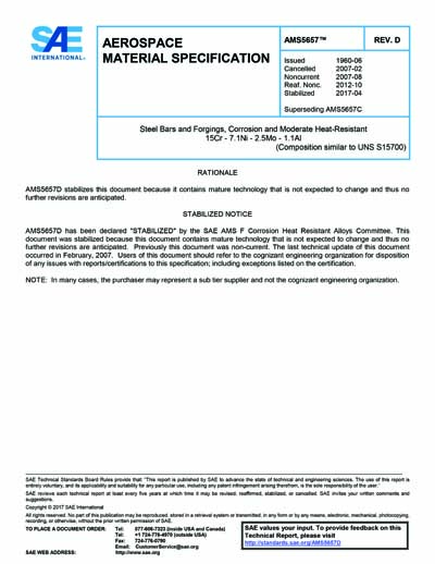 Standards PDF Cover Page