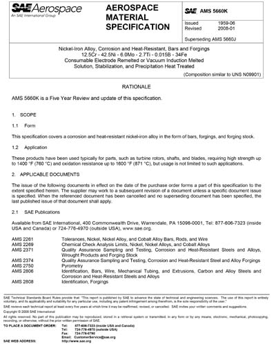 Standards PDF Cover Page