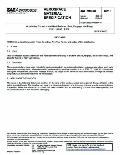 Standards PDF Cover Page