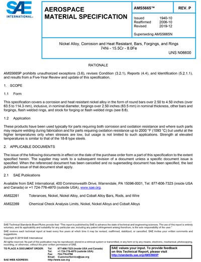 Standards PDF Cover Page
