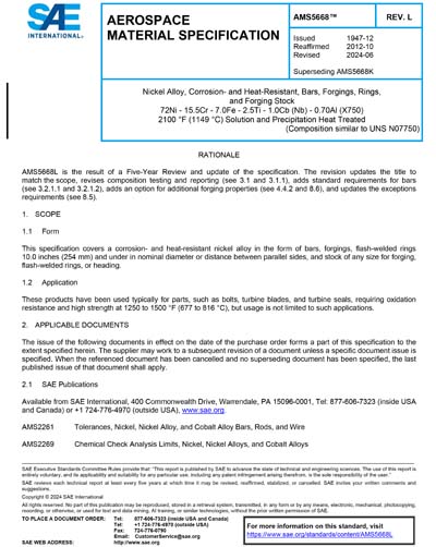 Standards PDF Cover Page