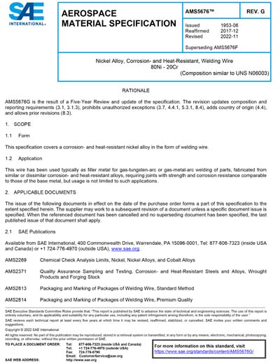 Standards PDF Cover Page