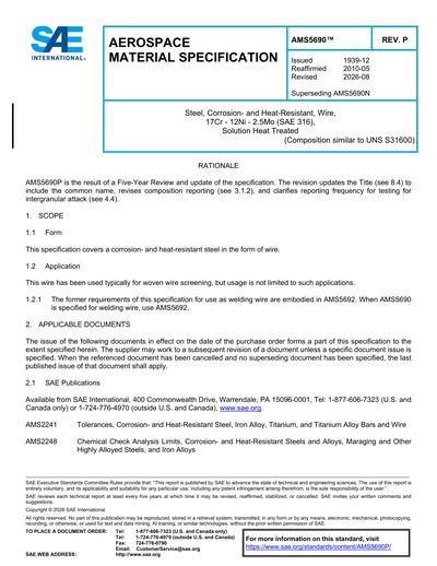 Standards PDF Cover Page