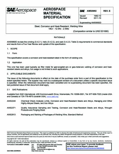 Standards PDF Cover Page