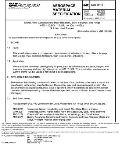 Standards PDF Cover Page
