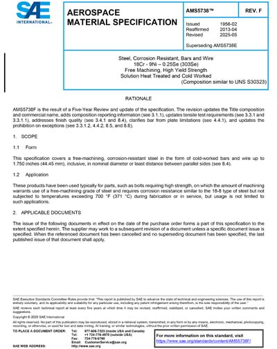 Standards PDF Cover Page