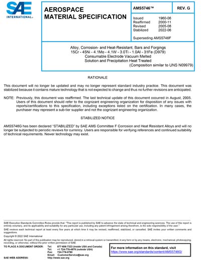 Standards PDF Cover Page