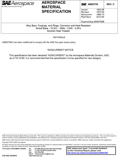 Standards PDF Cover Page