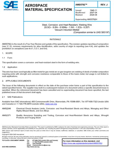 Standards PDF Cover Page