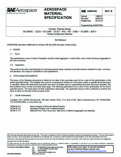 Standards PDF Cover Page