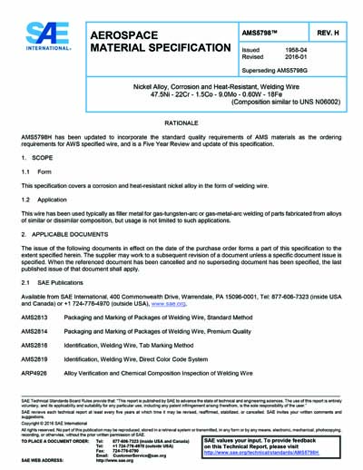 Standards PDF Cover Page