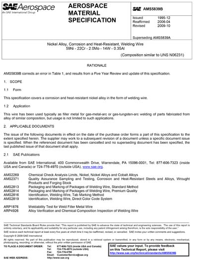 Standards PDF Cover Page