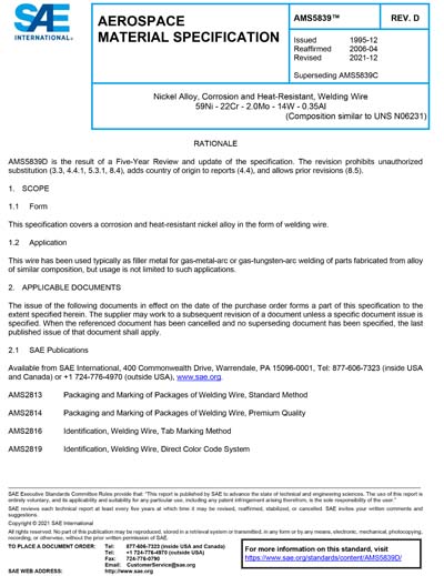 Standards PDF Cover Page