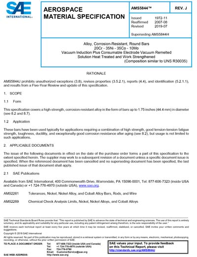 Standards PDF Cover Page