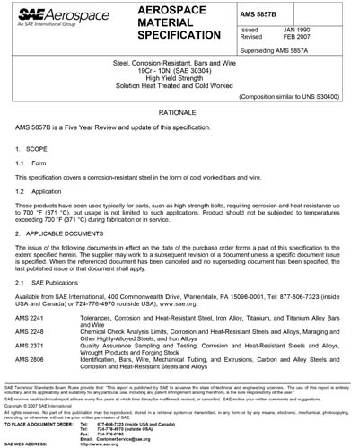 Standards PDF Cover Page