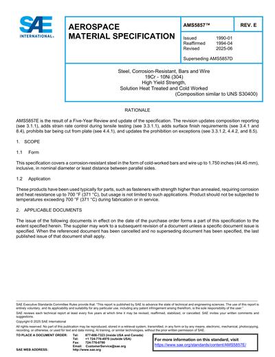 Standards PDF Cover Page