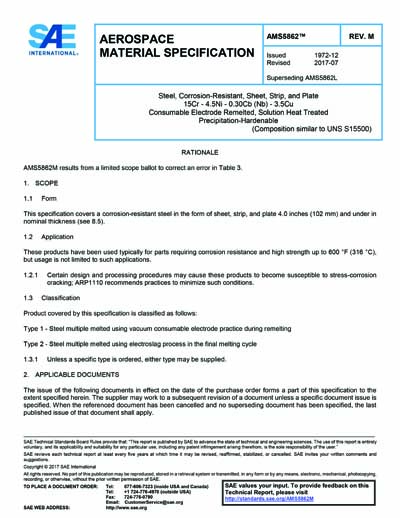 Standards PDF Cover Page