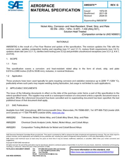 Standards PDF Cover Page