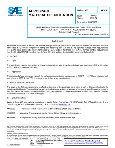 Standards PDF Cover Page