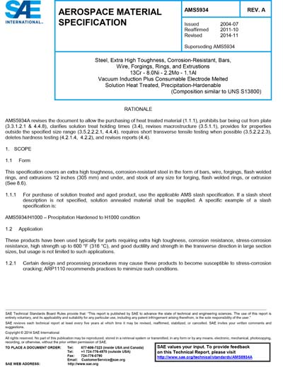 Standards PDF Cover Page