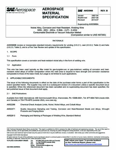 Standards PDF Cover Page