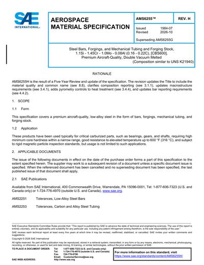 Standards PDF Cover Page