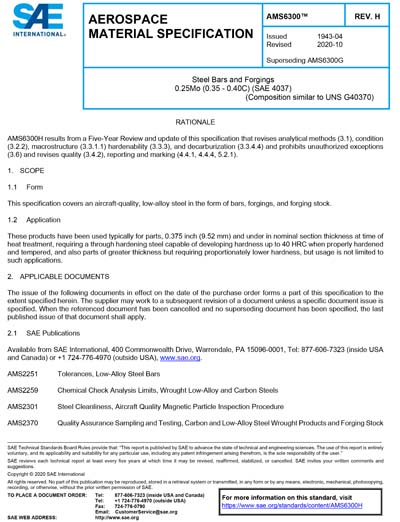 Standards PDF Cover Page