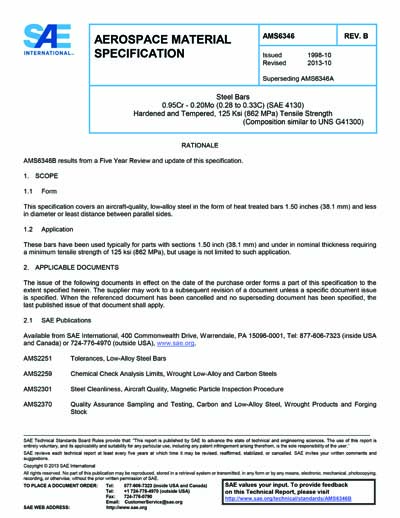 Standards PDF Cover Page