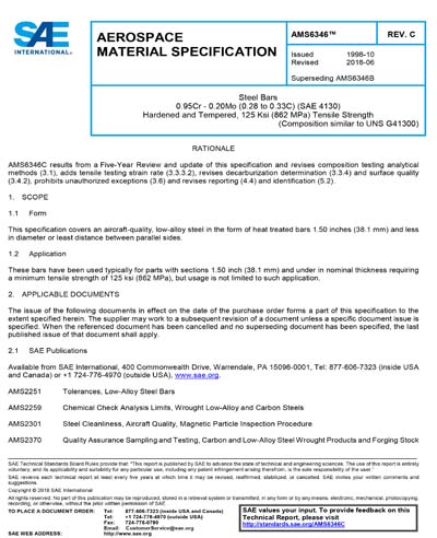 Standards PDF Cover Page