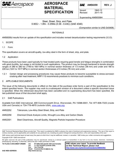 Standards PDF Cover Page