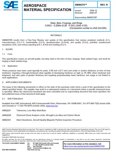 Standards PDF Cover Page