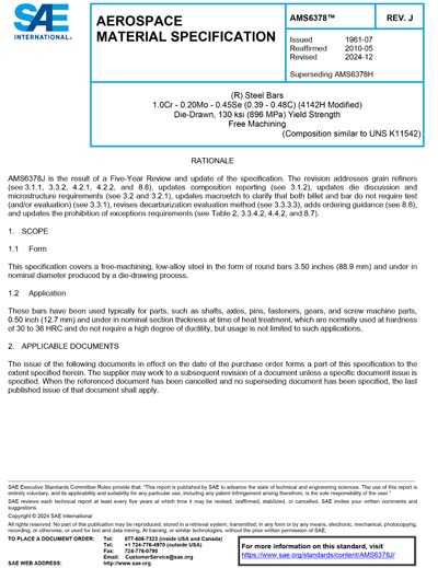 Standards PDF Cover Page