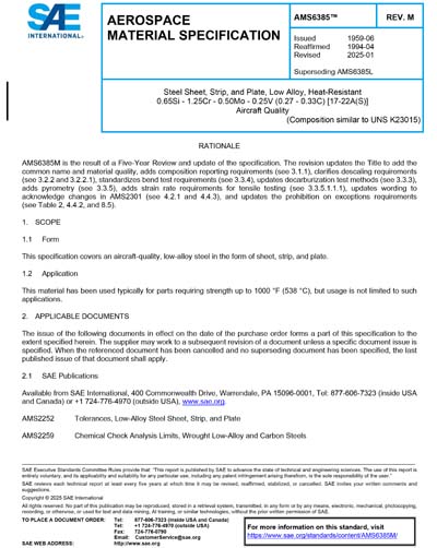 Standards PDF Cover Page
