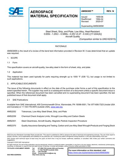 Standards PDF Cover Page