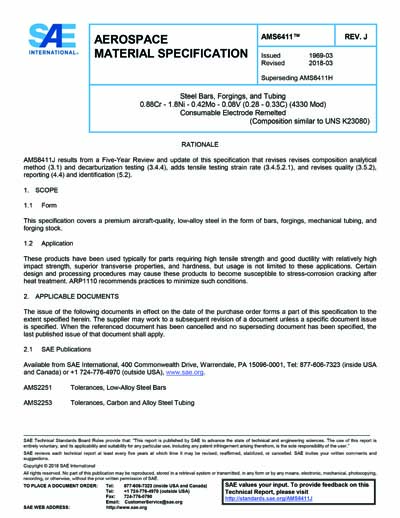 Standards PDF Cover Page