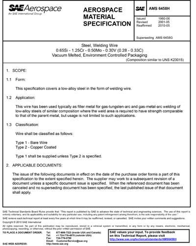 Standards PDF Cover Page