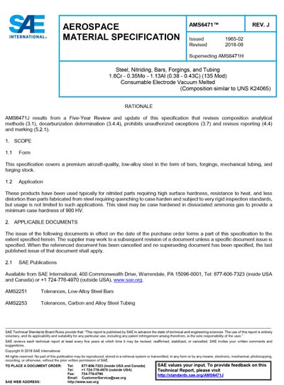 Standards PDF Cover Page