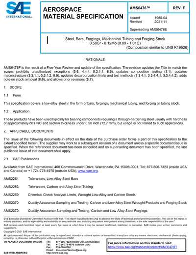 Standards PDF Cover Page