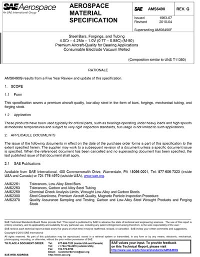Standards PDF Cover Page