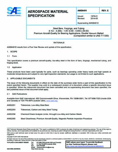 Standards PDF Cover Page