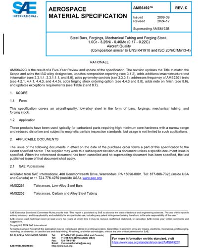 Standards PDF Cover Page