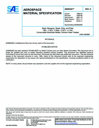 Standards PDF Cover Page