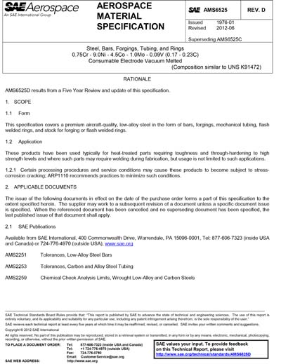 Standards PDF Cover Page