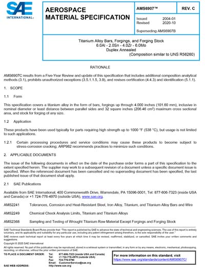 Standards PDF Cover Page