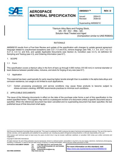 Standards PDF Cover Page