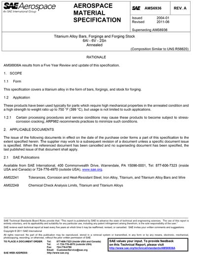 Standards PDF Cover Page